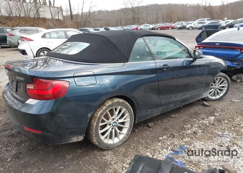 2016 BMW 228I xDrive z USA, uszkodzony, nr VIN WBA1L9C52GV324181